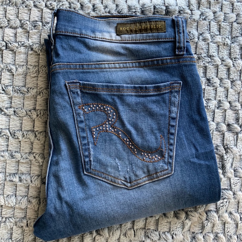 Rock & Republic Banshee Jeans Sz 12